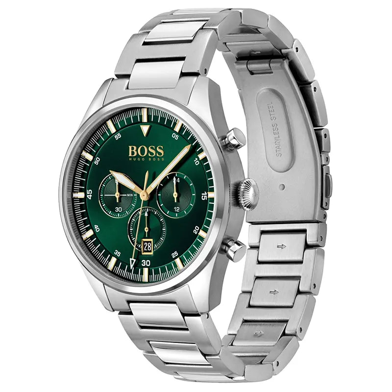 Men's BOSS Hugo Stainless Steel Pioneer Analog Watch - 1513868